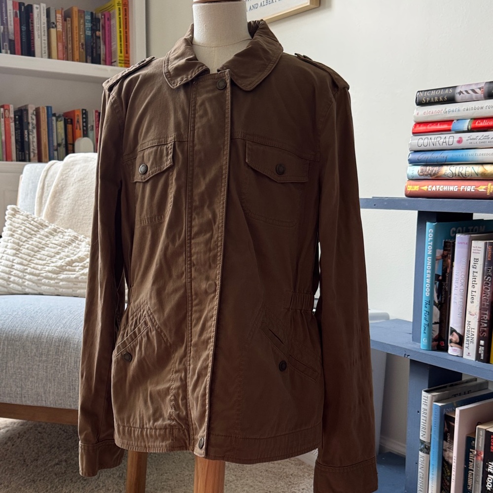Vince Camuto Brown Utility Jacket